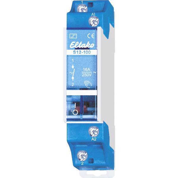 Rele' a impulso guida din eltako s12-100-230v 1 na 230v 10 2300 w pz