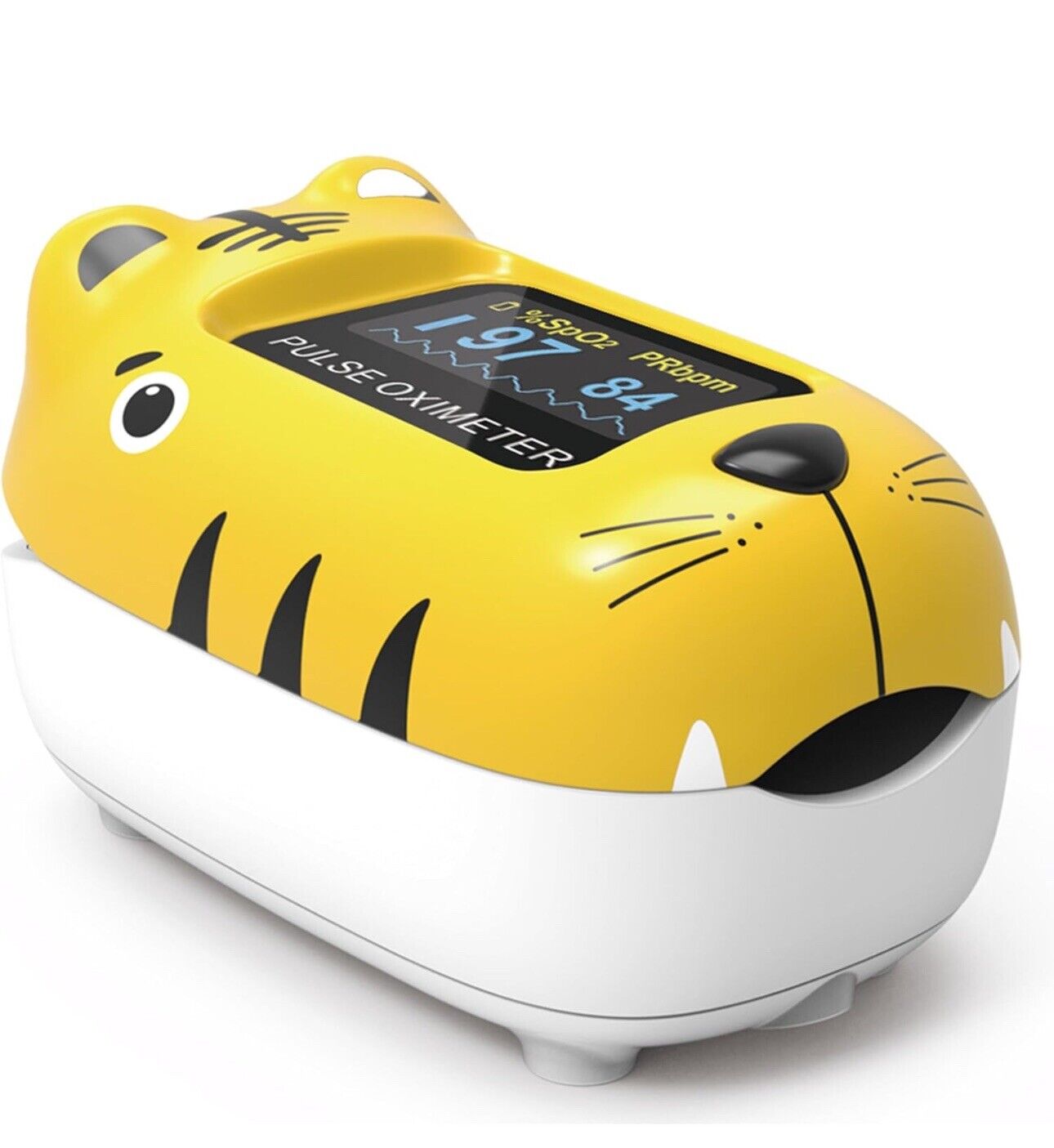 Pulsossimetro da dito pediatrico misuratore di ossigeno saturimetro per bambini