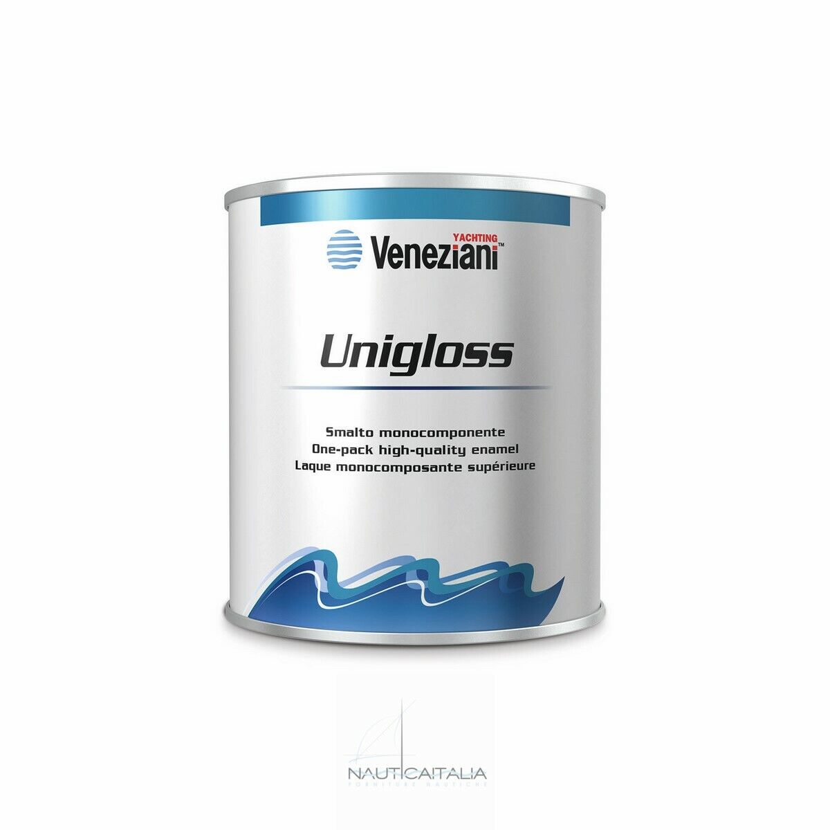 UNIGLOSS VENEZIANI ML.500 BIANCO - SMALTO NAUTICO SUPERIORE MONOCOMPONENTE