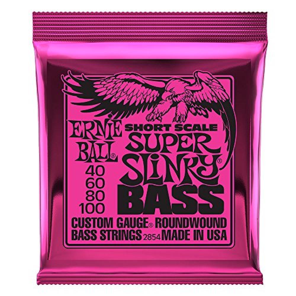 (TG. Super) Cordes de basse échelle Ernie Ball Super Slinky Nound Wound - Calib
