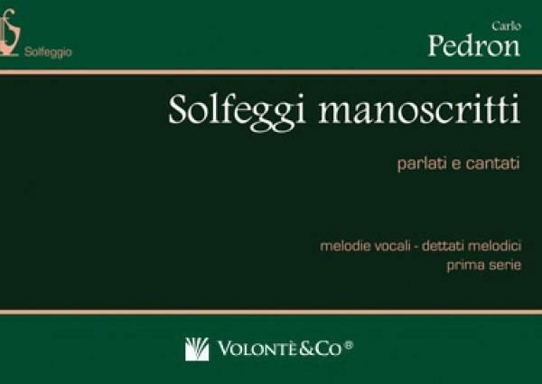 Volonte & Co. solfeggi manoscritti parlati e cantati parte 2 Pedron Carlo