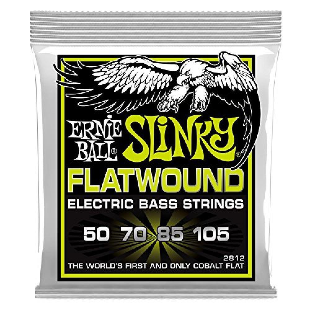 (TG. Normale) Cordes pour basse électrique Ernie Ball Regular Slinky Flatwound