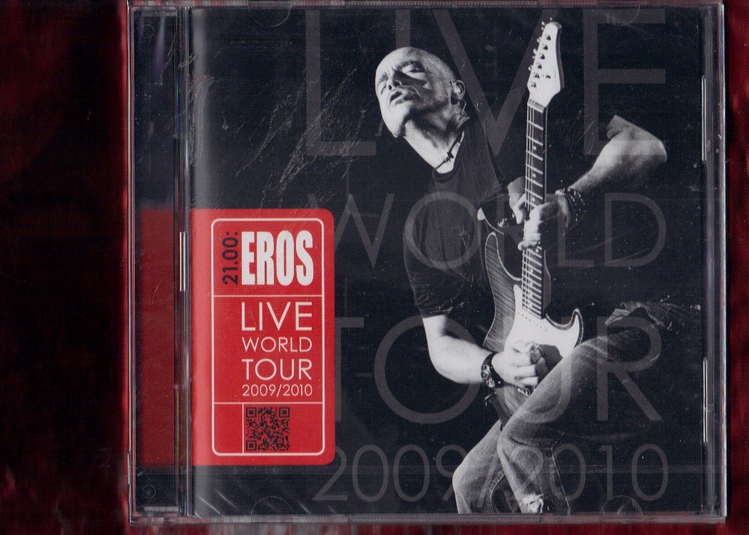 EROS RAMAZZOTTI-LIVE WORLD TOUR 2009-2010 CD NUOVO SIGILLATO