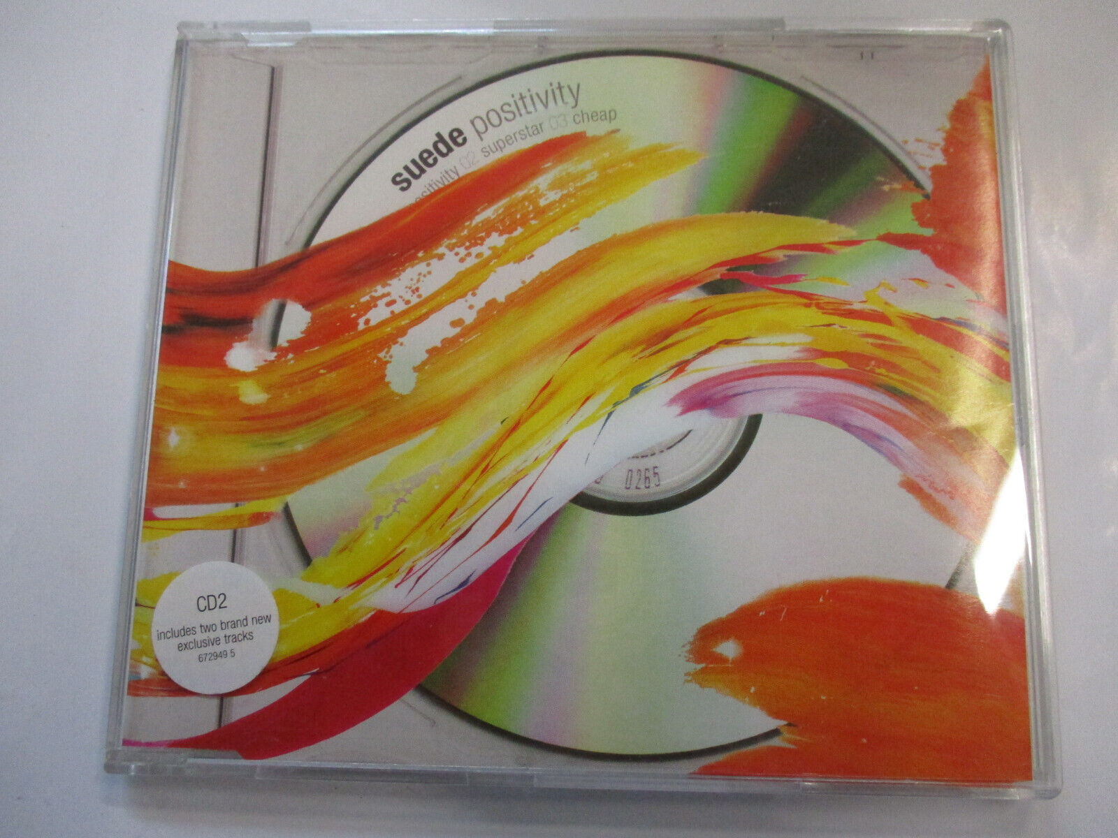 SUEDE - POSITIVITY CD2 - CD SINGLE MINT CONDITION 2002