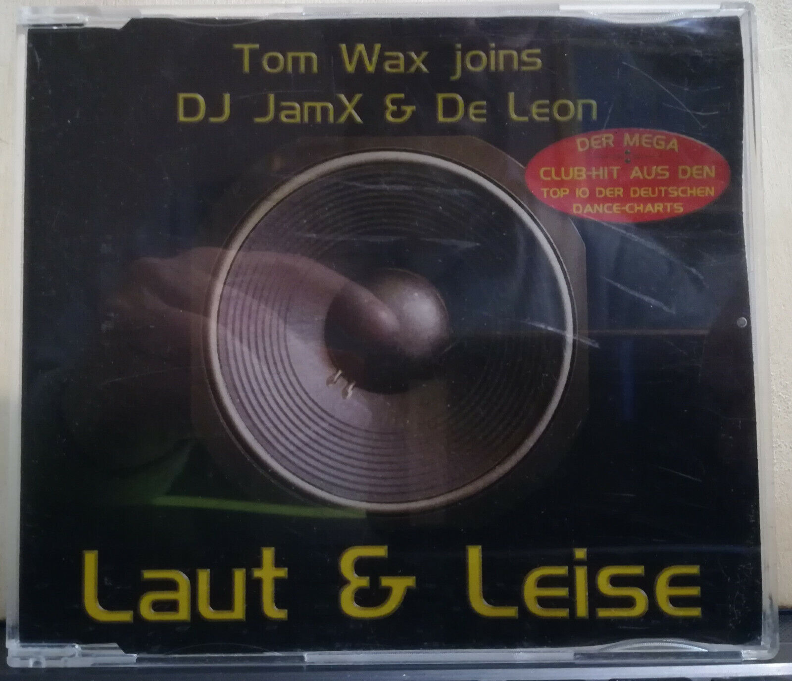 TOM WAX joins DJ JAMX & DE LEON - LAUT & LEISE CD singolo slim case NUOVO 2000
