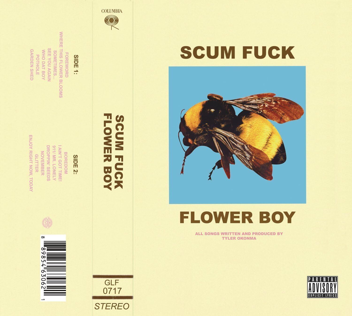 Tyler, The Creator Scum Fuck Flower Boy (CD) Album