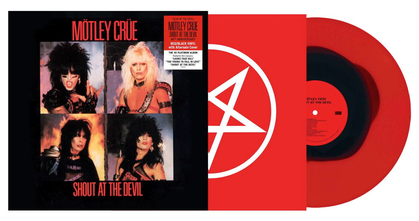 Motley Crue Shout At The Devil (40Th Anniversary) Vinile Lp Nuovo e Sigillato