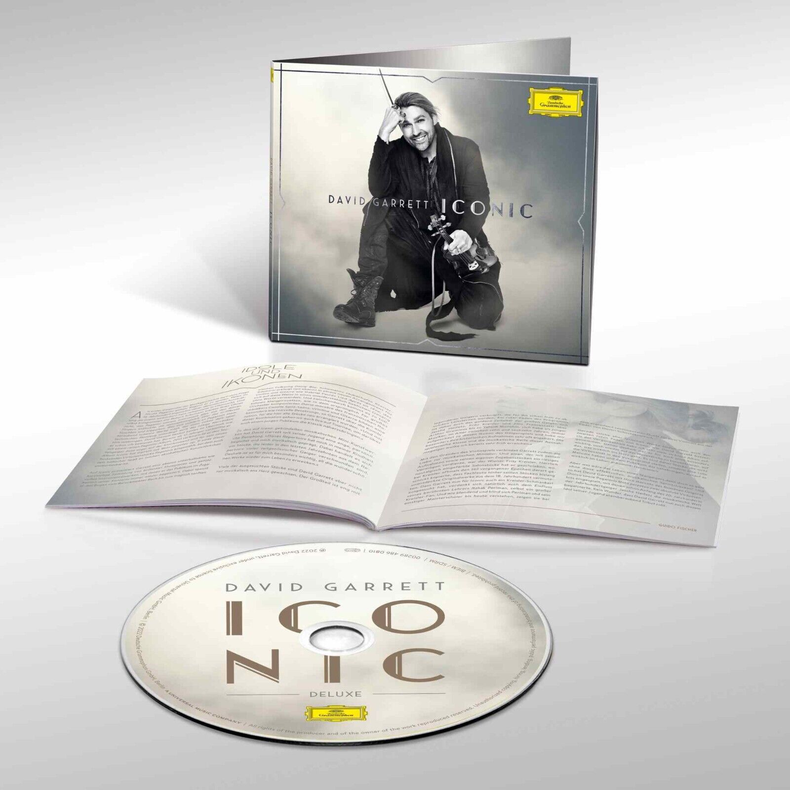 DAVID GARRETT - ICONIC Deluxe  - CD NUOVO SIGILLATO 2022