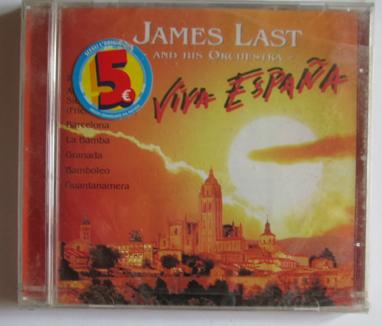 #  JAMES LAST - VIVA ESPANA  - CD NUOVO SIGILLATO -