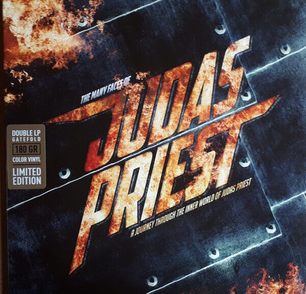 THE MANY FACES OF JUDAS PRIEST - 2LP  YELLOW VINYL