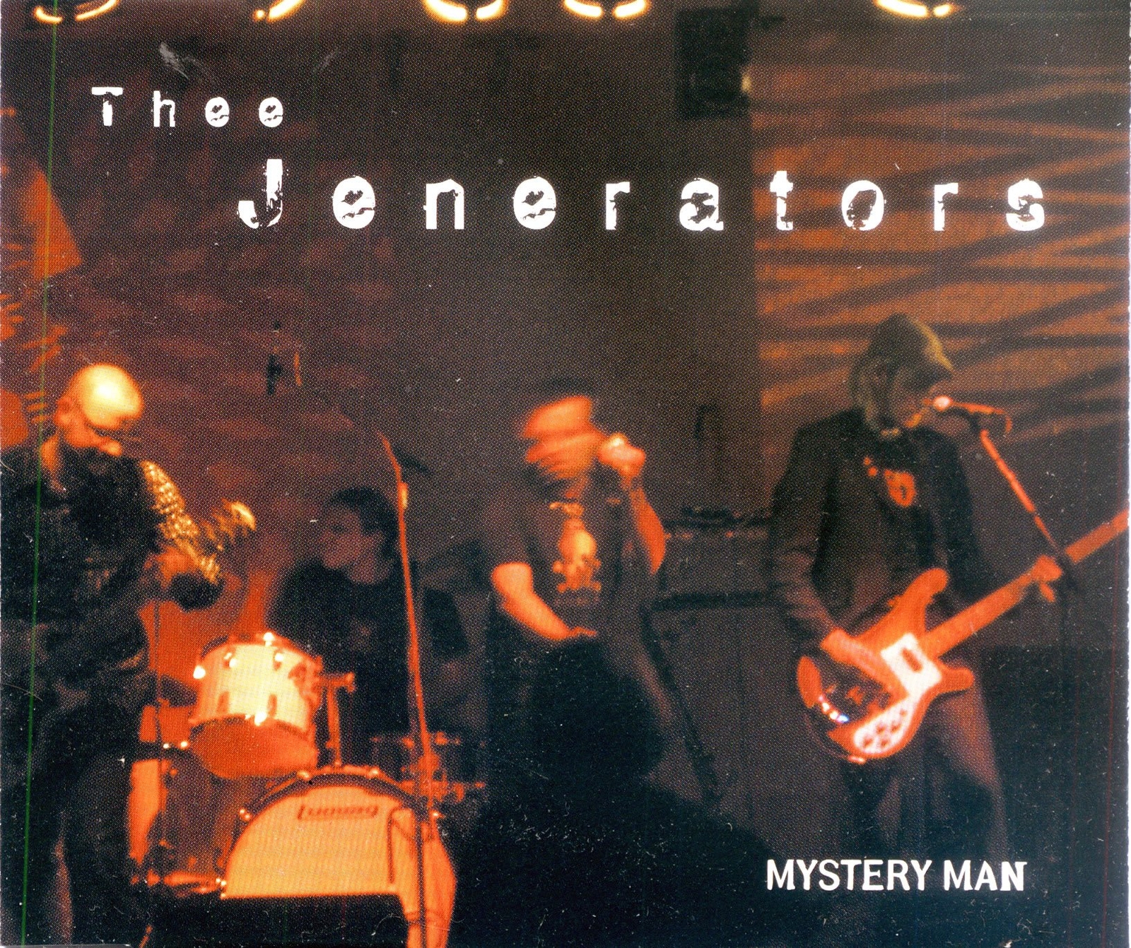 Jenerators, Thee MYSTERY MAN (CD)