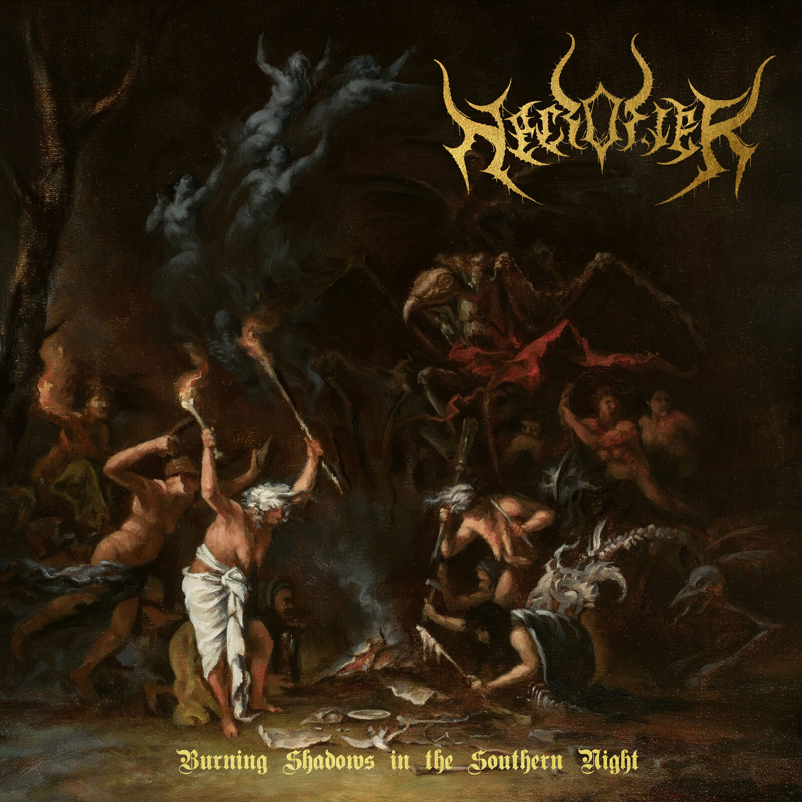 Necrofier Burning Shadows in the Southern Night (CD)