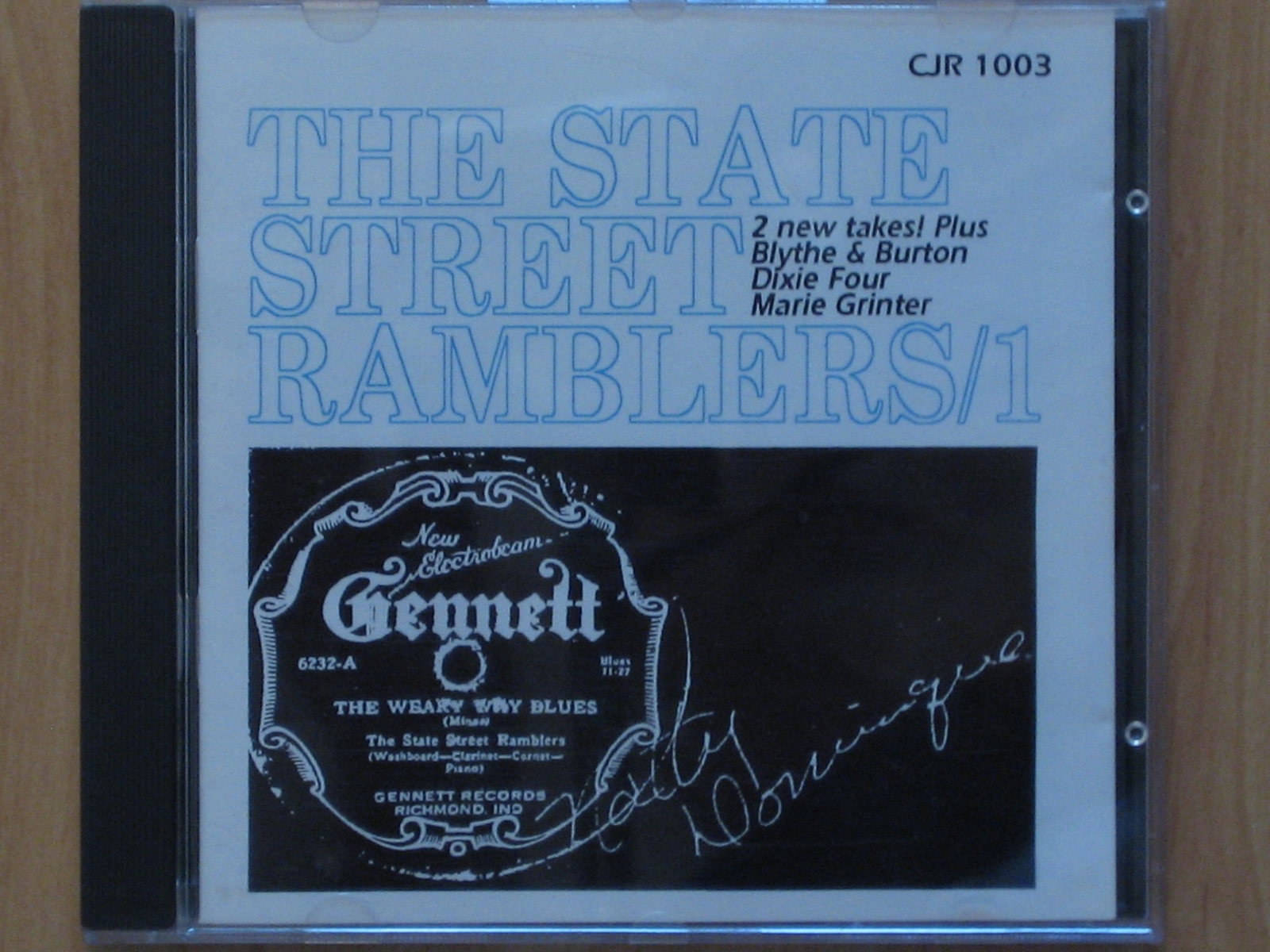 State Street Ramblers (Series) The State Street Ramblers/1 (CD)