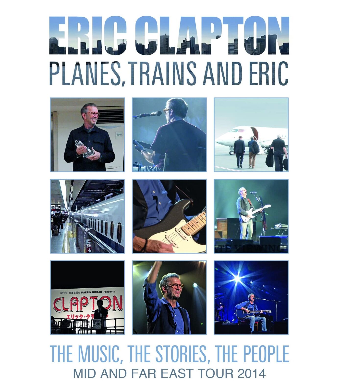 Music Dvd Eric Clapton - Planes, Trains And Eric: The Music, The Stories, The Pe