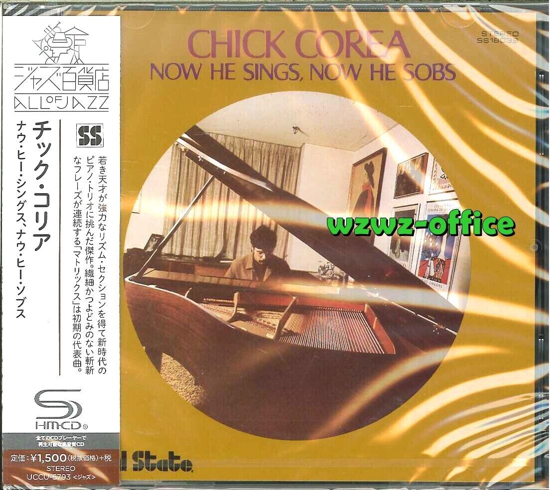 Chick Corea Jazz Piano NUOVO CD (SHM-CD) "Now He Sings, Now He Sobs"...
