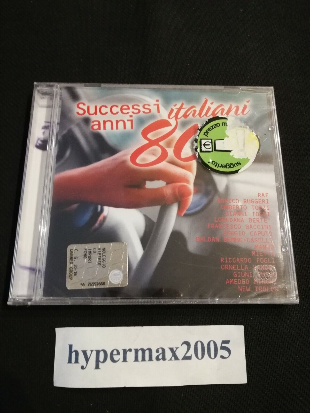 ARTISTI VARI - SUCCESSI ITALIANI ANNI 80 - CD NUOVO SIGILLATO