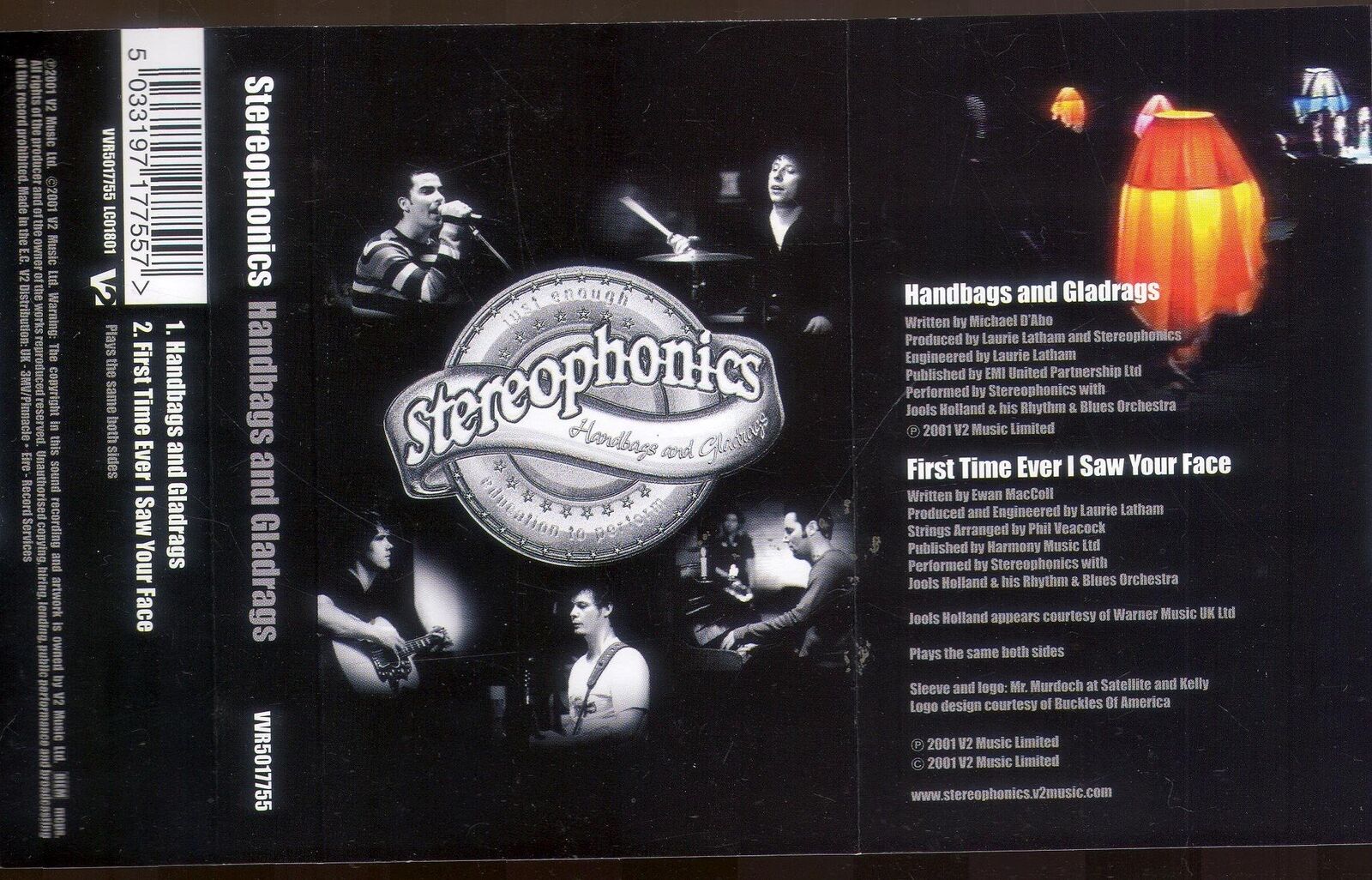 Stereophonics Handbags & Gladrags (Cassette)
