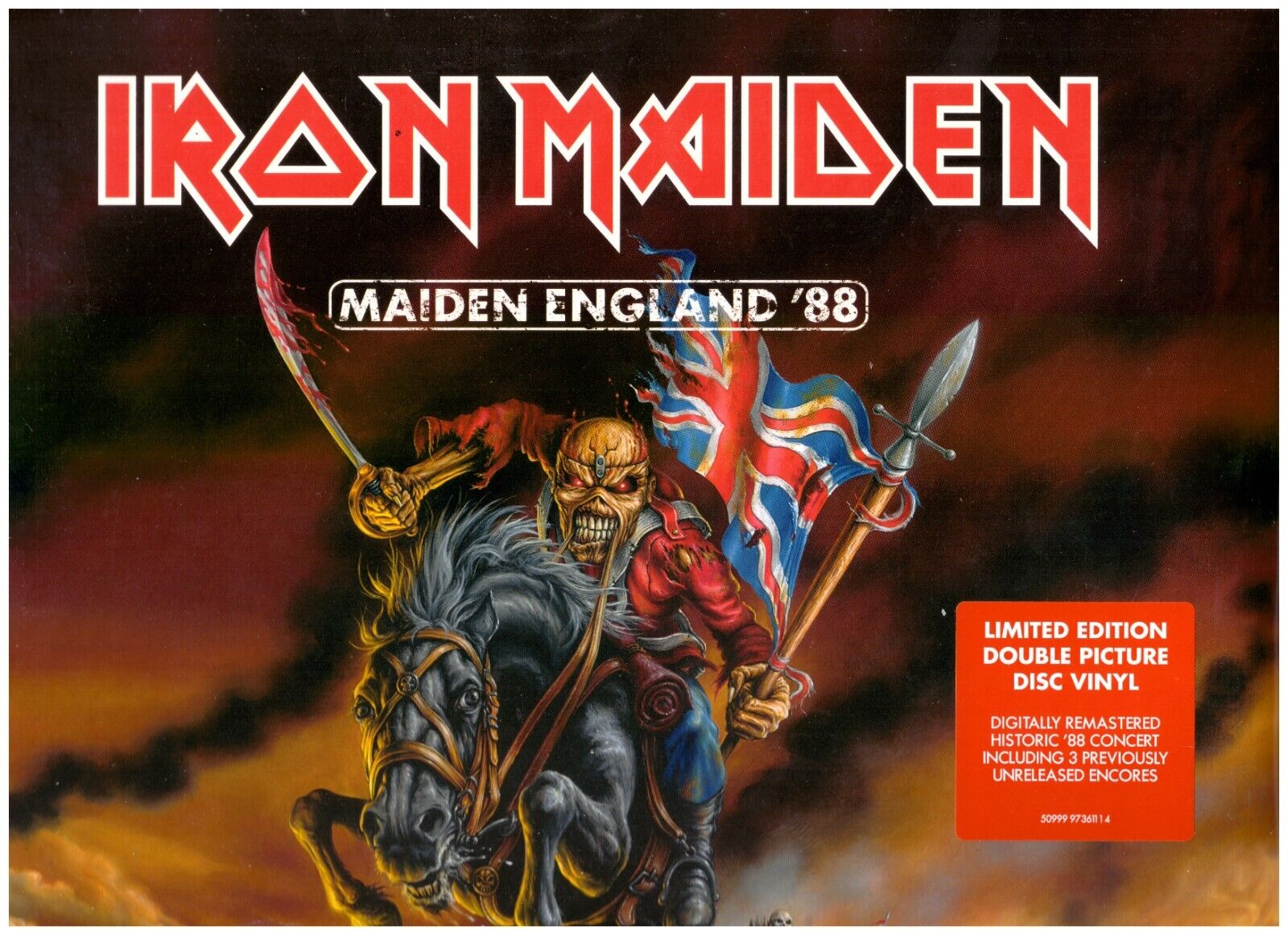 Iron Maiden , Maiden England '88  ( 2 LP Limited Edition Picture Disc )