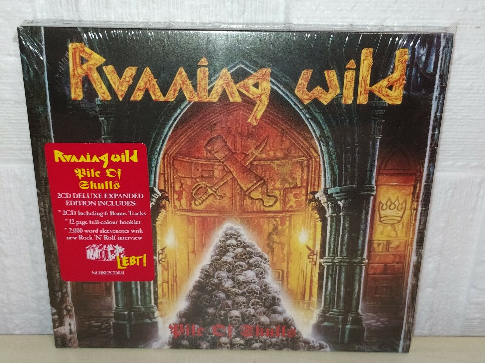 RUNNING WILD - PILE OF SKULLS – REMASTERED – DELUXE EDITION – 2 CD