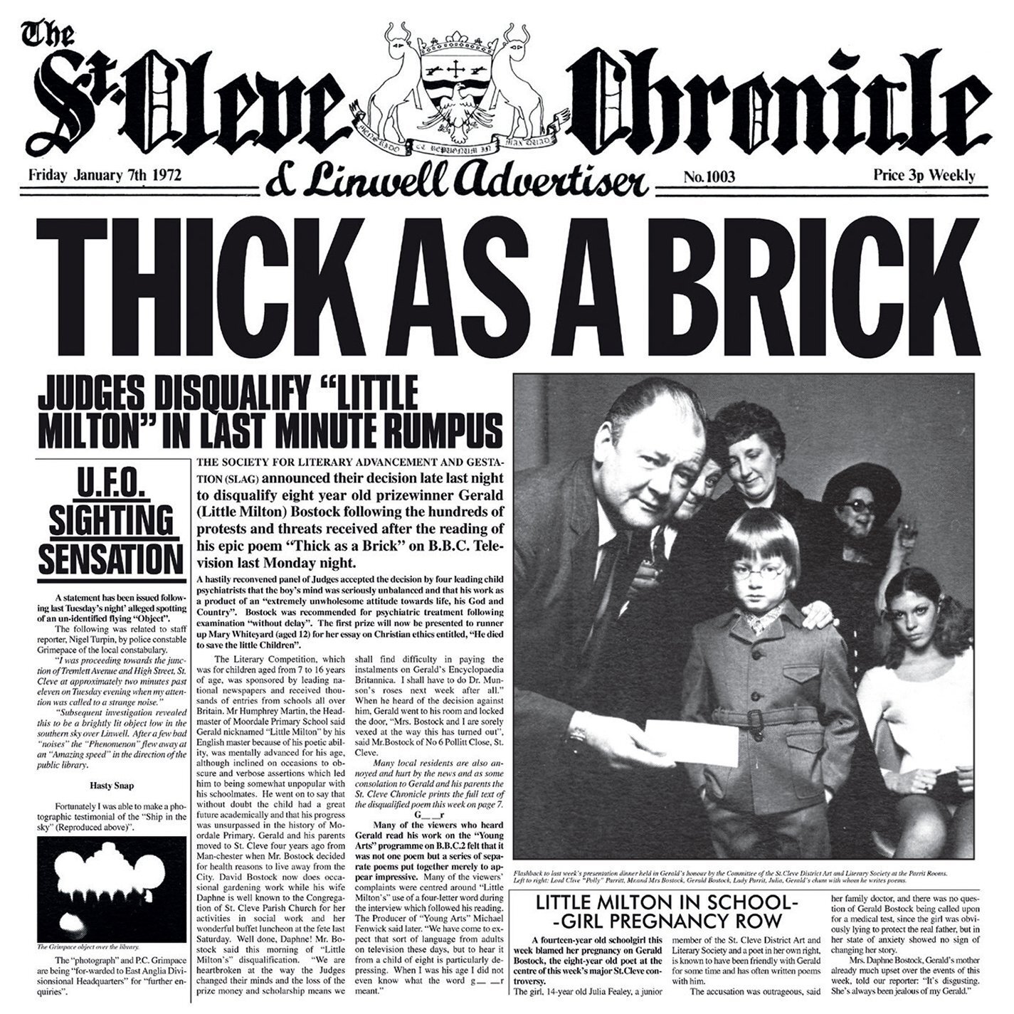 Audio Cd Jethro Tull - Thick As A Brick (Steven Wilson Mix)