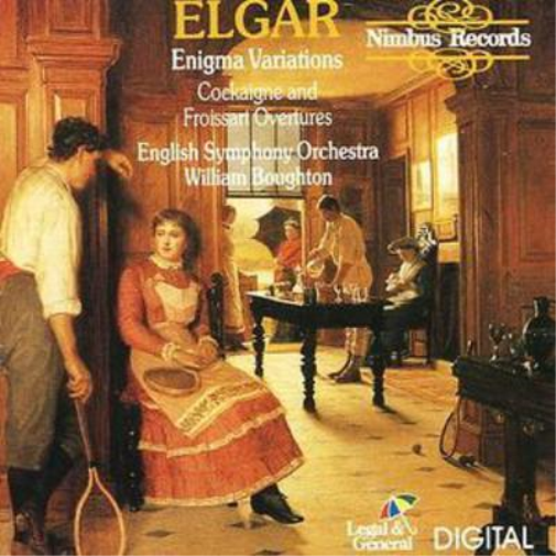 Edward Elgar Enigma Variations (Boughton, Eso) (CD) Album