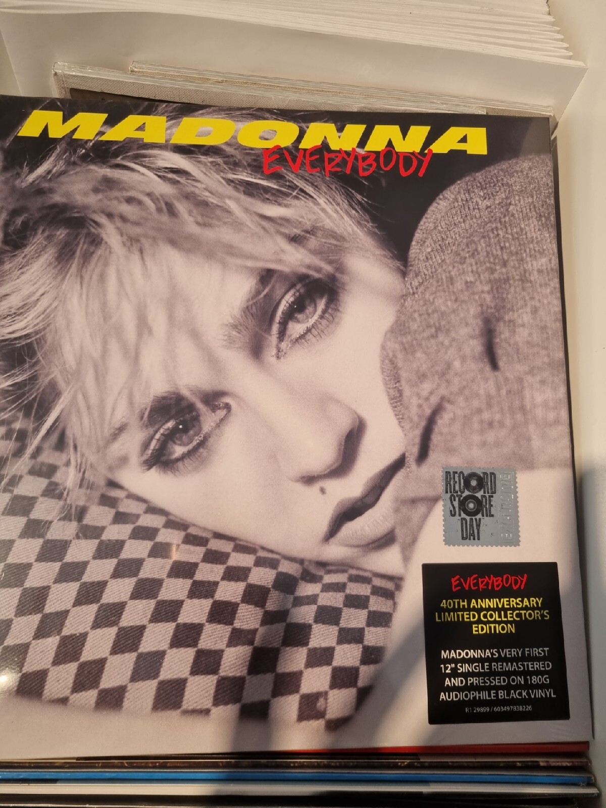 Madonna Everybody Vinile Lp 180 Grammi RSD Black Friday 2022