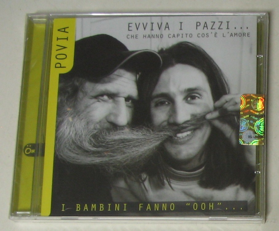 POVIA - EVVIVA I PAZZI... - CD Sigillato