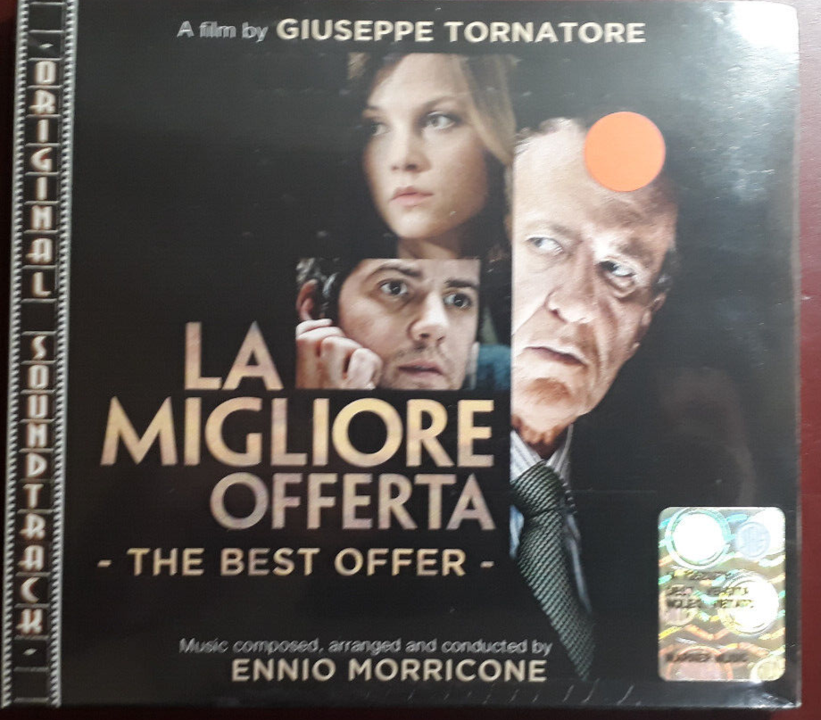 OST-MIGLIORE OFFERTA-ENNIO MORRICONE-ORIGINAL*CD BRAND NEW SEALED NUOVO SIGILLAT