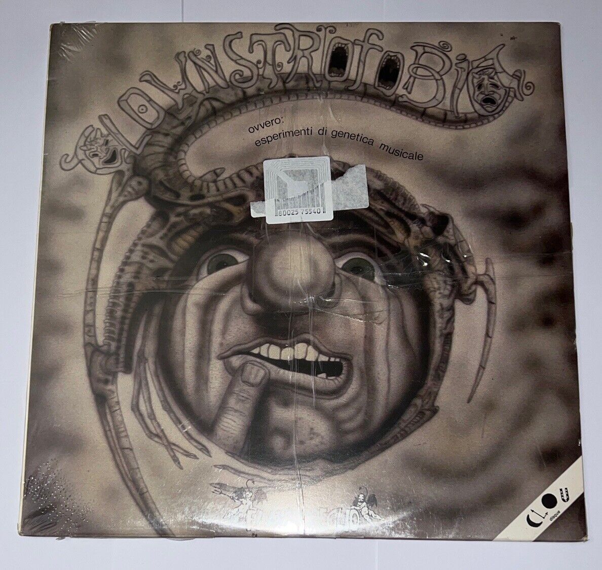 FLAVIO OREGLIO "CLOWNSTROFOBIA" RARO LP FUORI CATALOGO - SIGILLATO