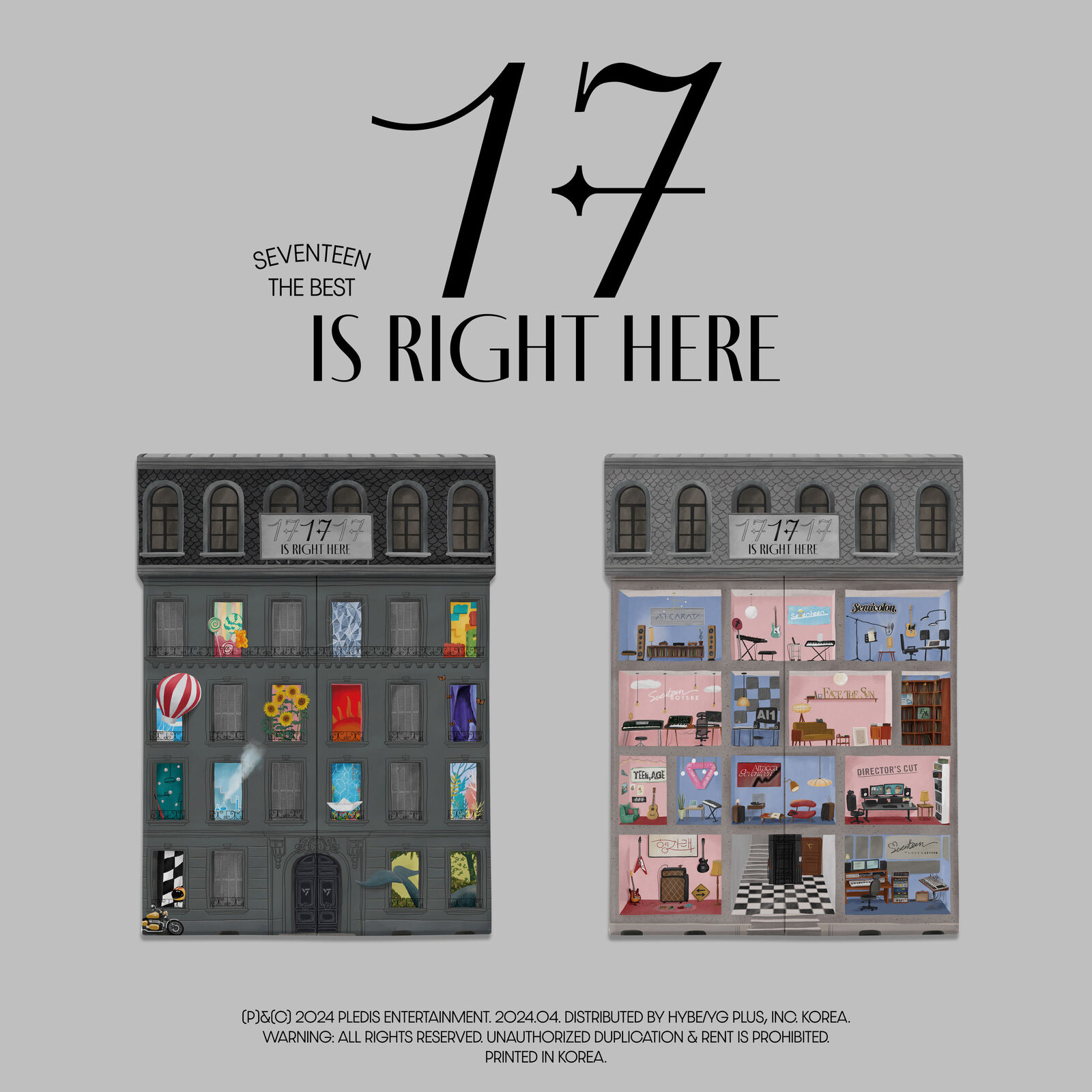 Seventeen - Seventeen Best Album '17 Is Right Here ( Exclusive Version ) - Cd