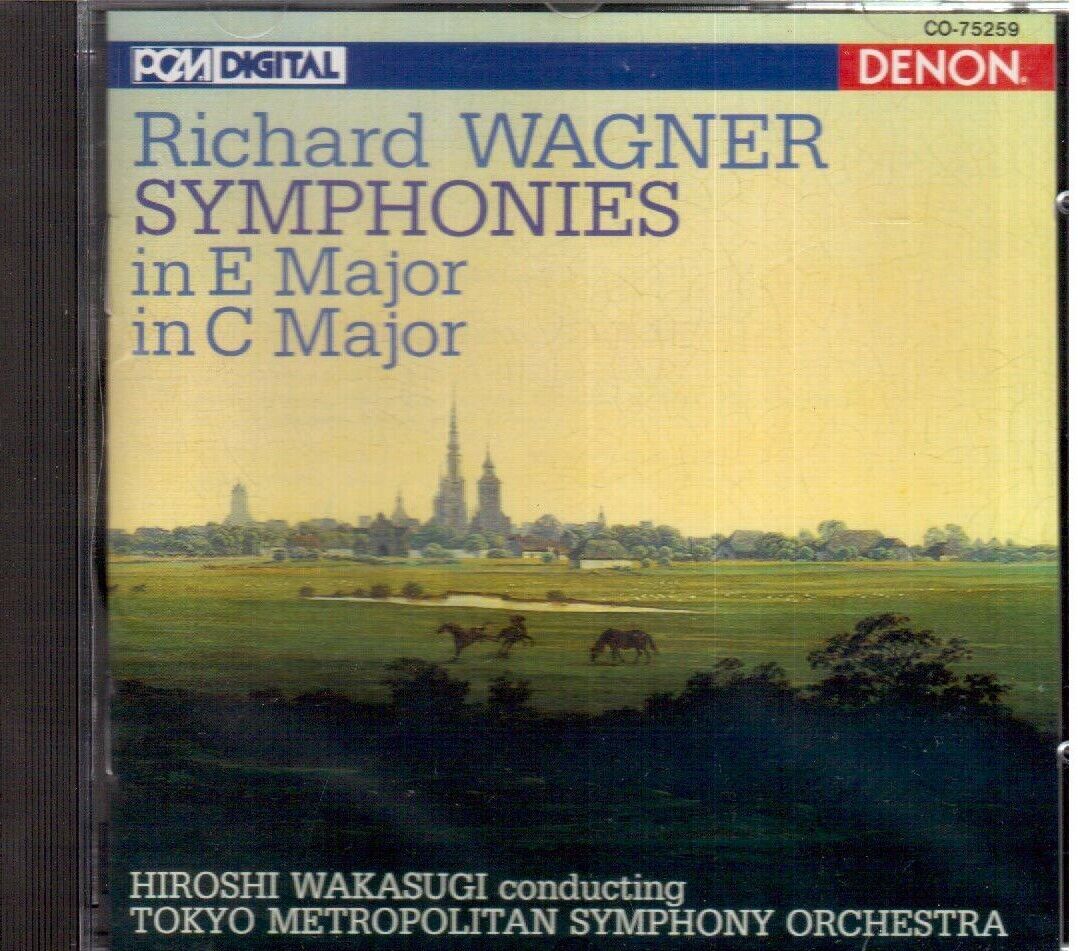 Wagner: Sinfonia In DO, Sinfonia In MI (Frammento) / Hiroshi Wakasugi, Tokyo CD