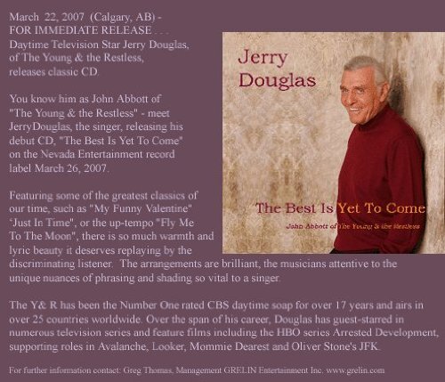 Jerry Douglas Best Is Yet to Come (CD)