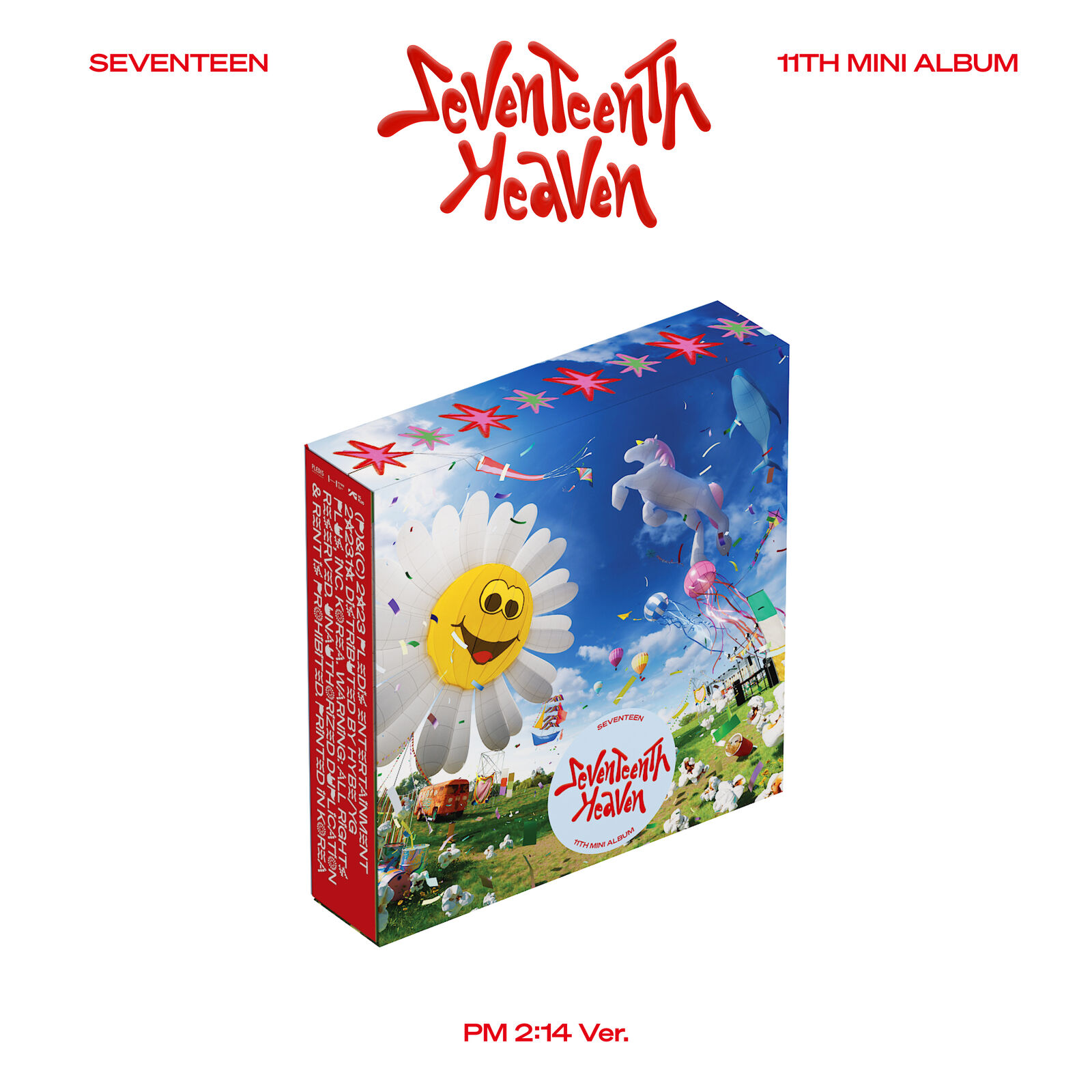 SEVENTEEN SEVENTEEN 11th Mini Album 'SEVENTEENTH HEAVEN' (CD) Album