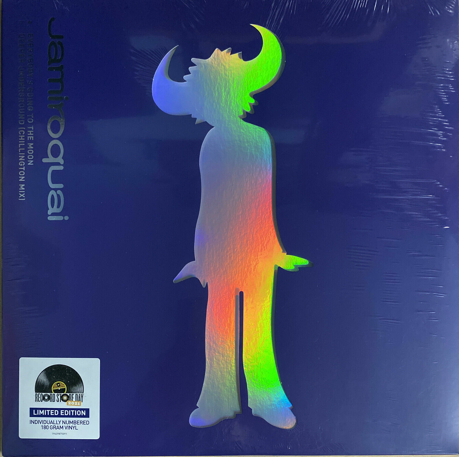 Jamiroquai Everybody'S Going To The Moon Vinile Ep 12" Rsd 21 Nuovo