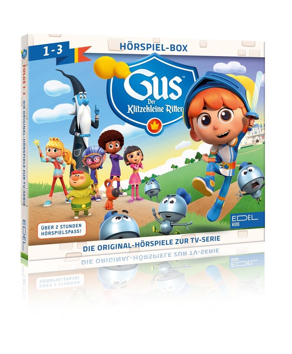 Gus-der Klitzek Gus - Der klitzekleine Ritter: Die Hörspiel-Box mit den Fol (CD)