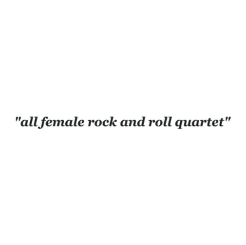 The She's All Female Rock and Roll Quartet (CD) Album