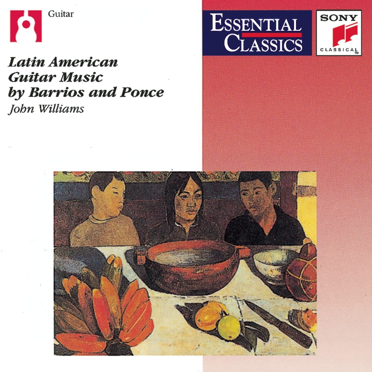 Agustin Barrios Latin American Guitar Music by Barrios and Ponce (CD)