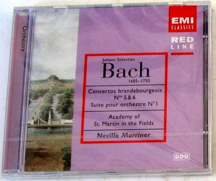 BACH J. S. - CONCERTOS BRANDEBOURGEOIS 5&6 - MARRINER - CD Sigillato