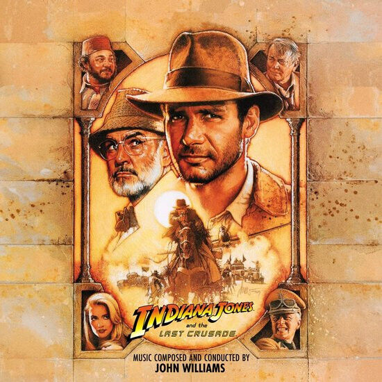Artisti Vari O. S. T. Indiana Jones And The Last Crusade Doppio Vinile Lp 180 Gr