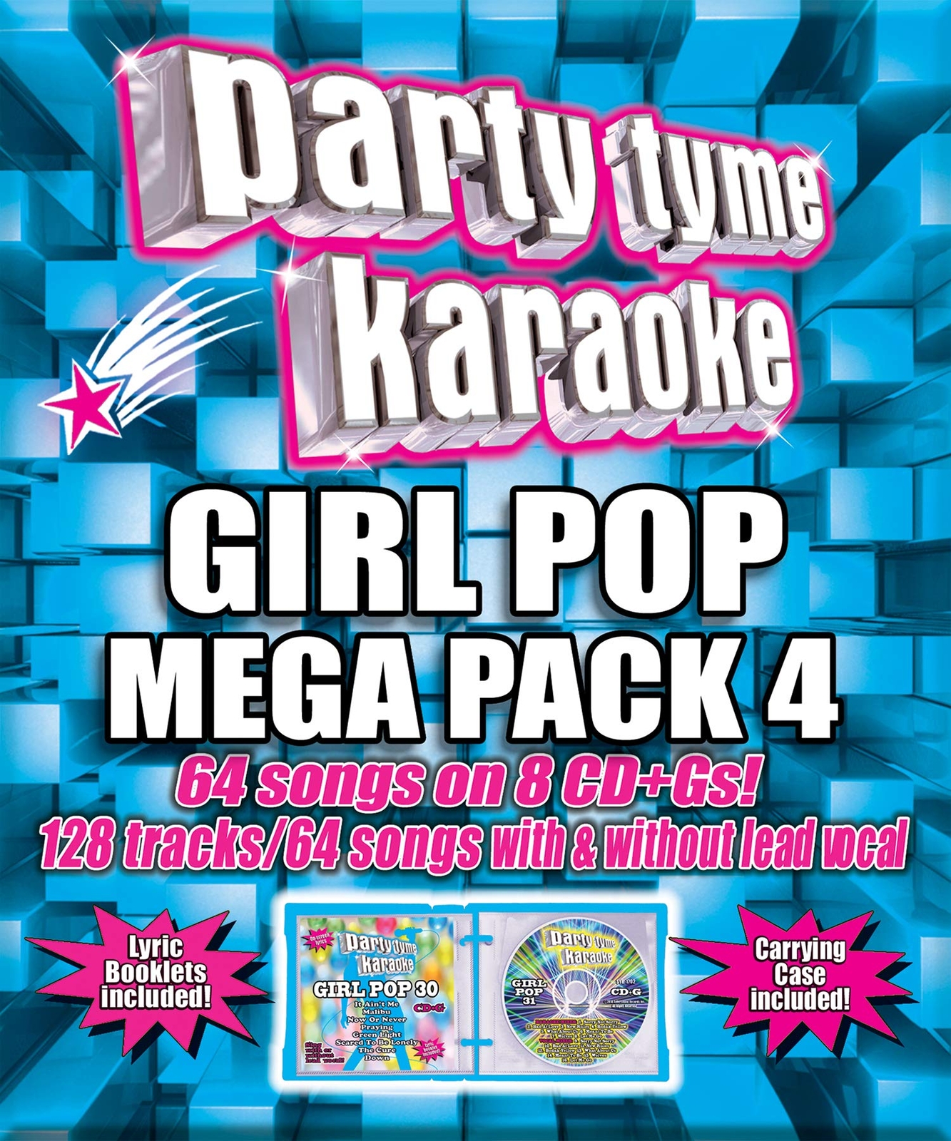 Party Tyme Karaoke Girl Pop Mega Pack (8CD) (CD)