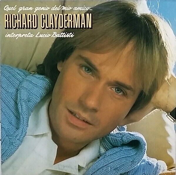 Clayderman Quel Gran Genio Del Mio Amico Interpreta Lucio Battisti LP,SIGILLATO