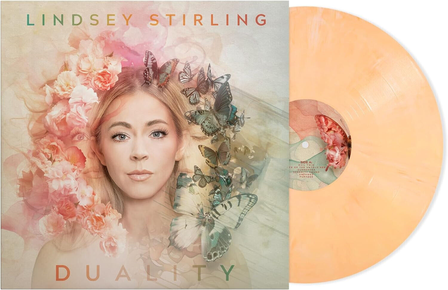 Lindsay Stirling Duality Vinile Lp Colorato Arancione Limited Edt. Nuovo