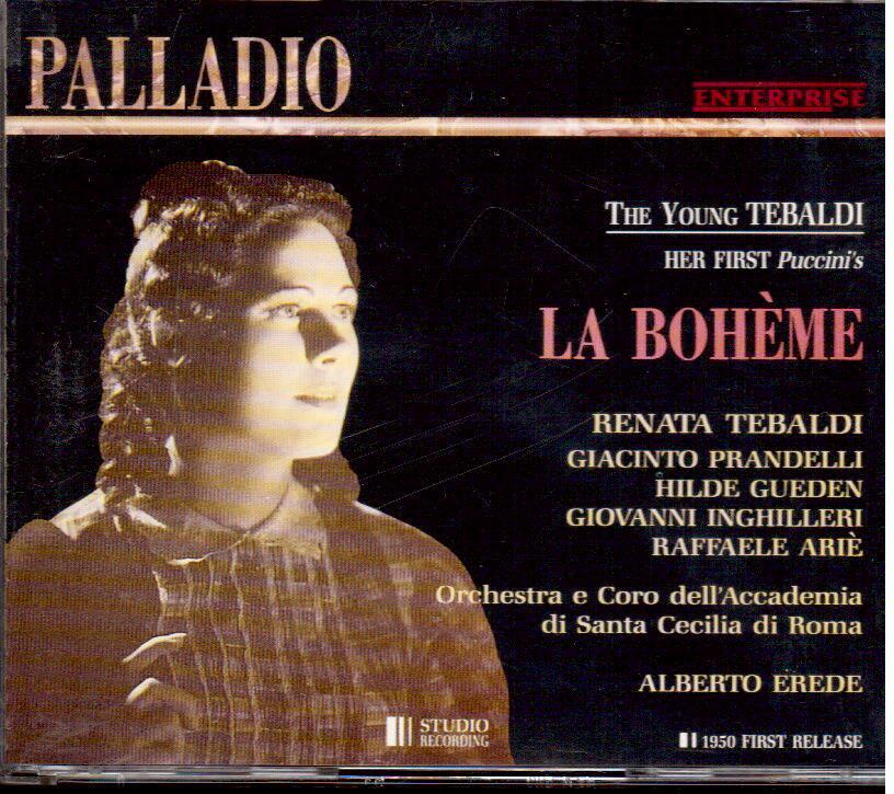 Puccini: La Boheme / Erede, Tebaldi, Prandelli, Gueden, Ariè - CD