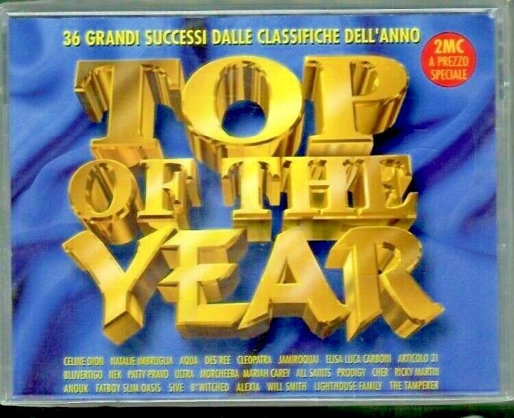 Various - TOP OF THE YEAR (1999) - 2 Musicassette Cassette Tape MC Sigillate