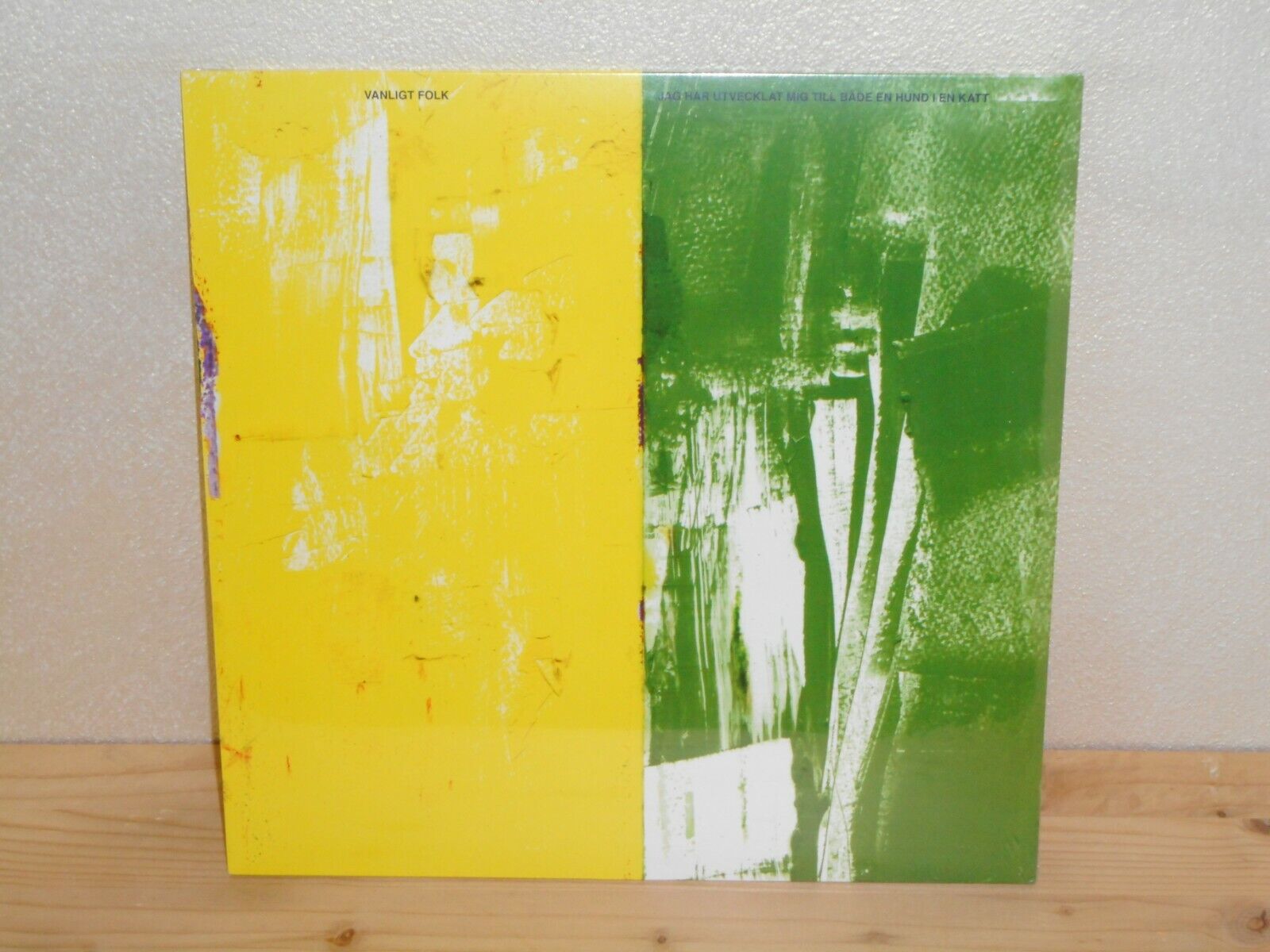 LP VANLIGT FOLK Jag har utvecklat (Progress Prod. 2015 SWEDEN) electro SEALED!
