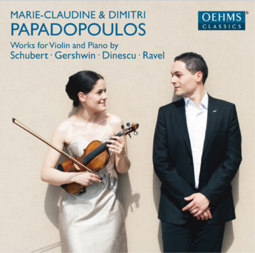 Marie-Claudine Pap Marie-Claudine & Dimitri Papadopoulos: Works for Violin  (CD)