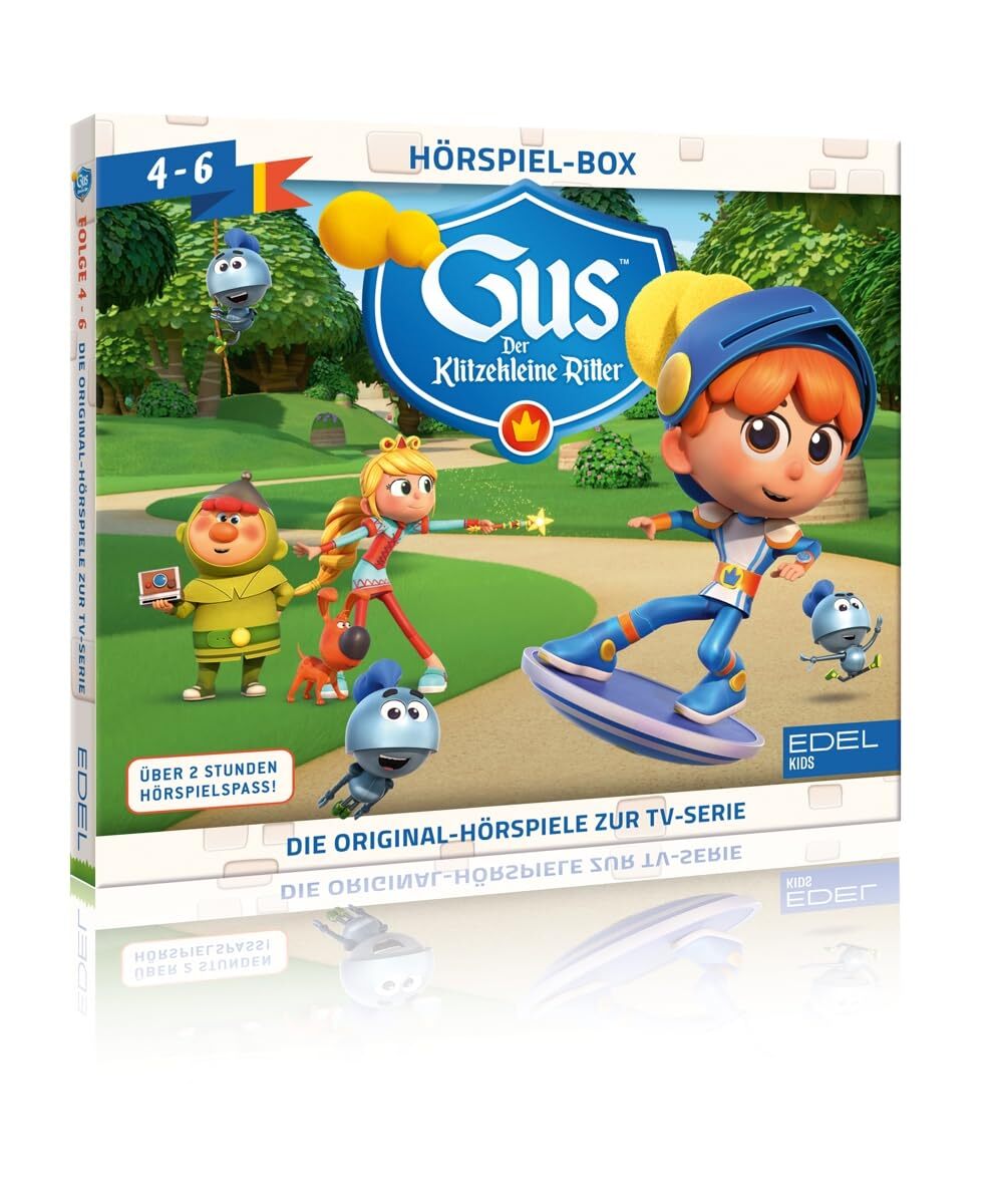 Gus-der Klitzek Gus - Der klitzekleine Ritter: Die Hörspiel-Box mit den Fol (CD)