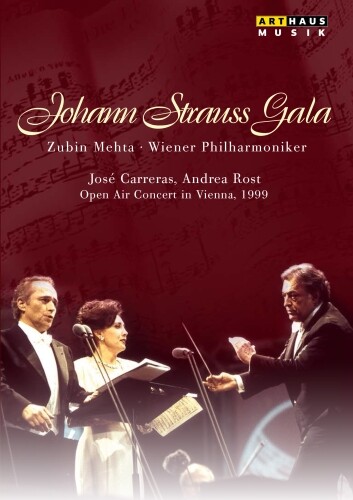 Music Dvd Johan Strauss Gala: Open Air Concert In Vienna, 1999