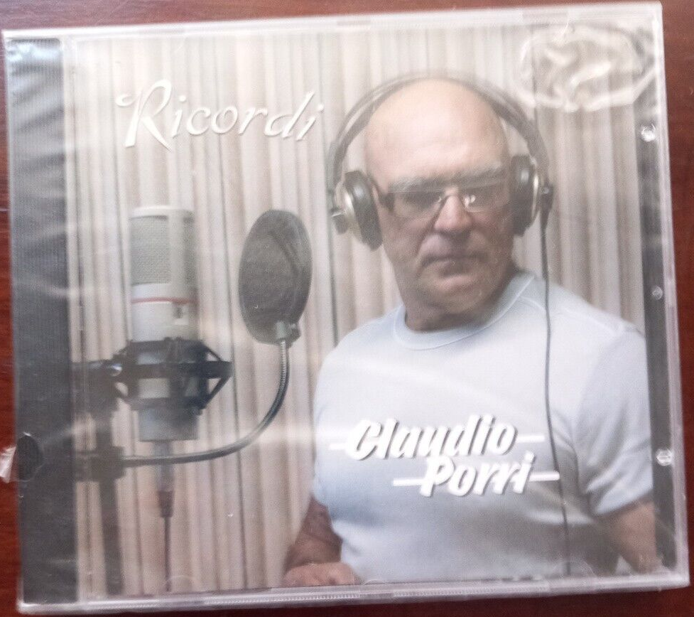 CD Claudio Porri   " Ricordi"     Autoprodotto   Nuovo Sigillato