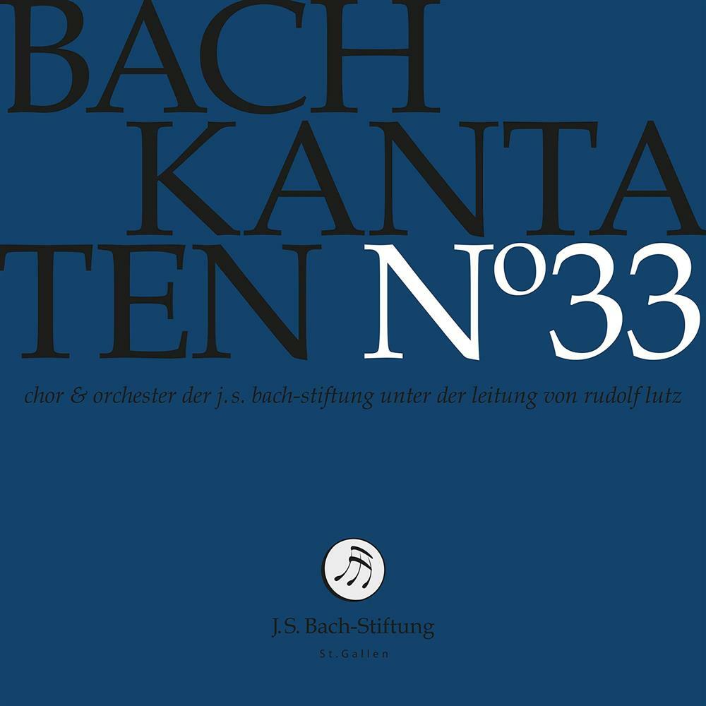 Kantaten Noo33 - Johann Sebastian Bach (Audio Cd)